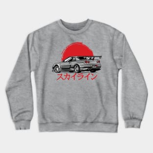 NISSAN GTR R34 Crewneck Sweatshirt